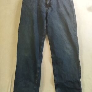 Caribou Ceek Men's Denim Lined Straight Jeans Heavy Duty